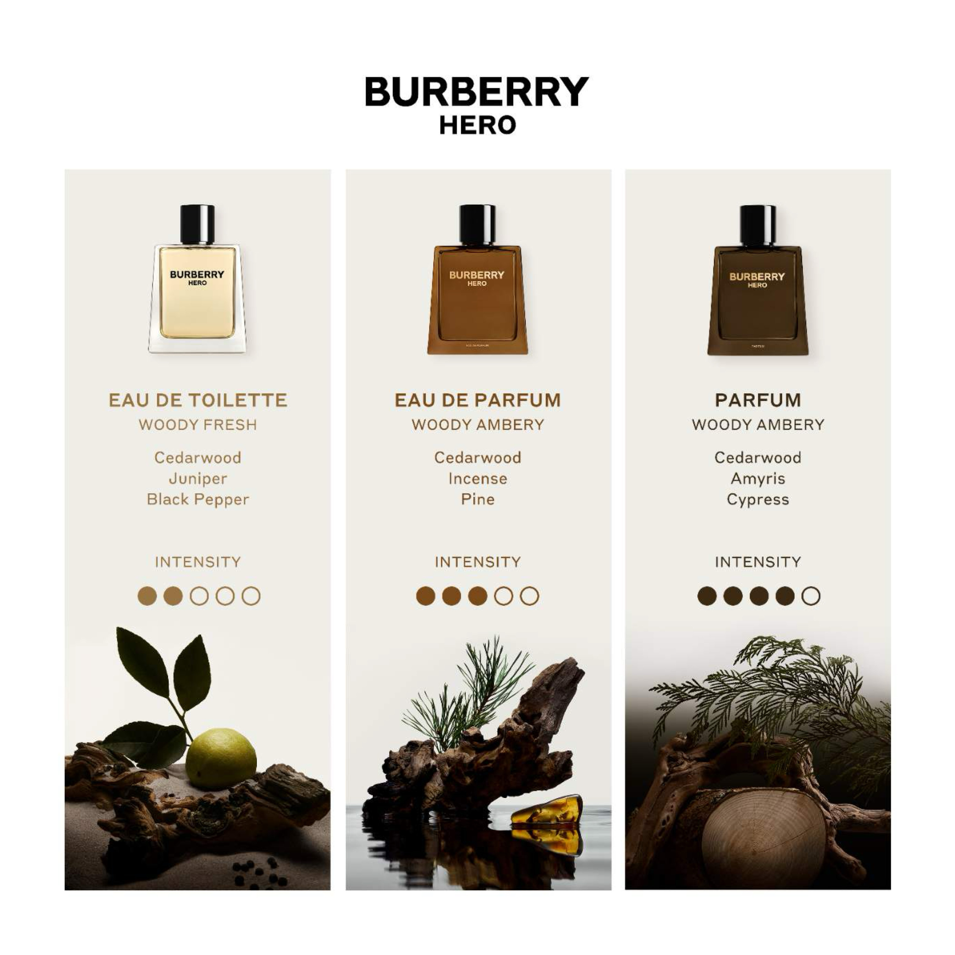 BURBERRY - Hero Travel Spray Duo Set