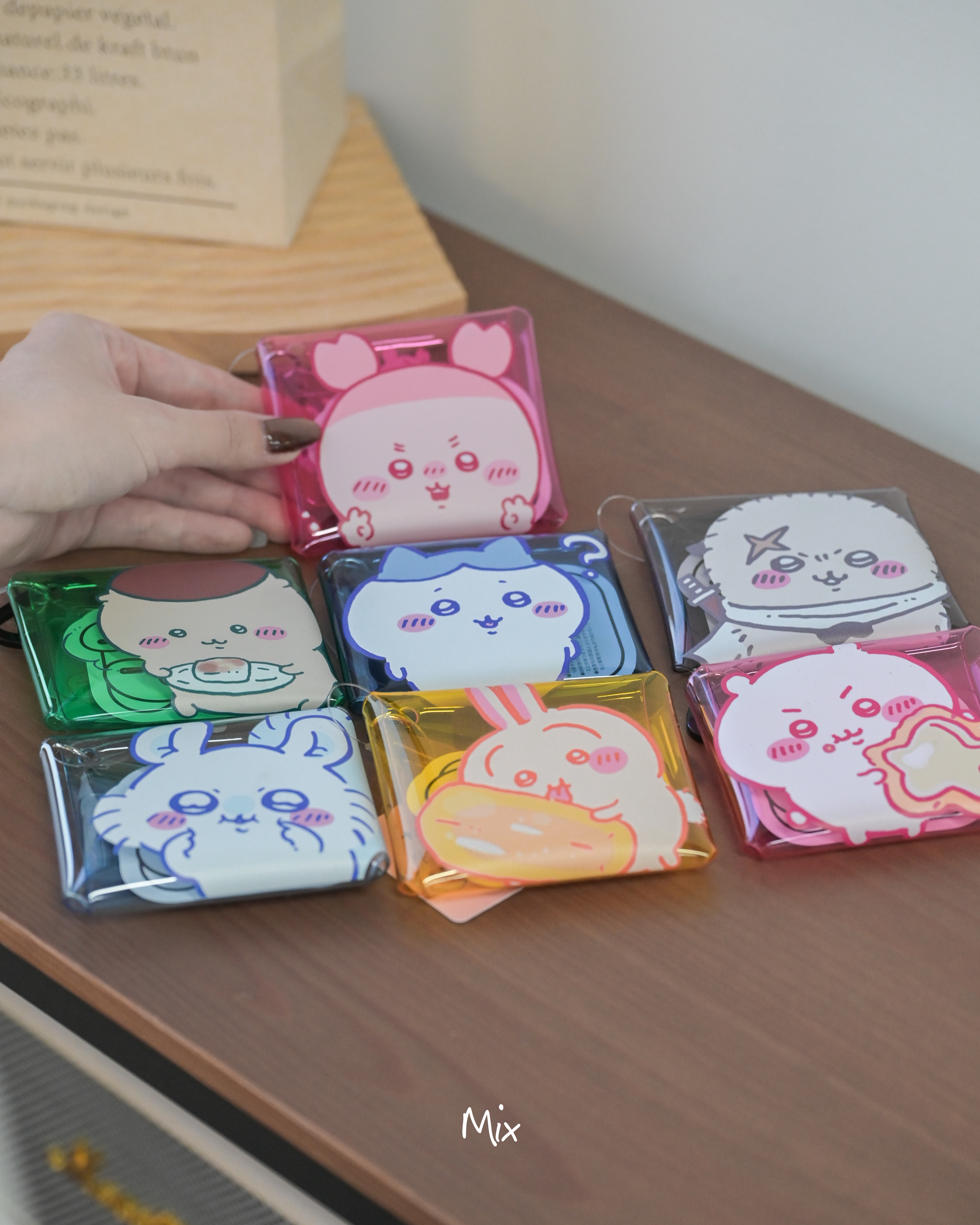 iSNEAKERS | Chiikawa吉伊卡哇透明零錢包 掛包