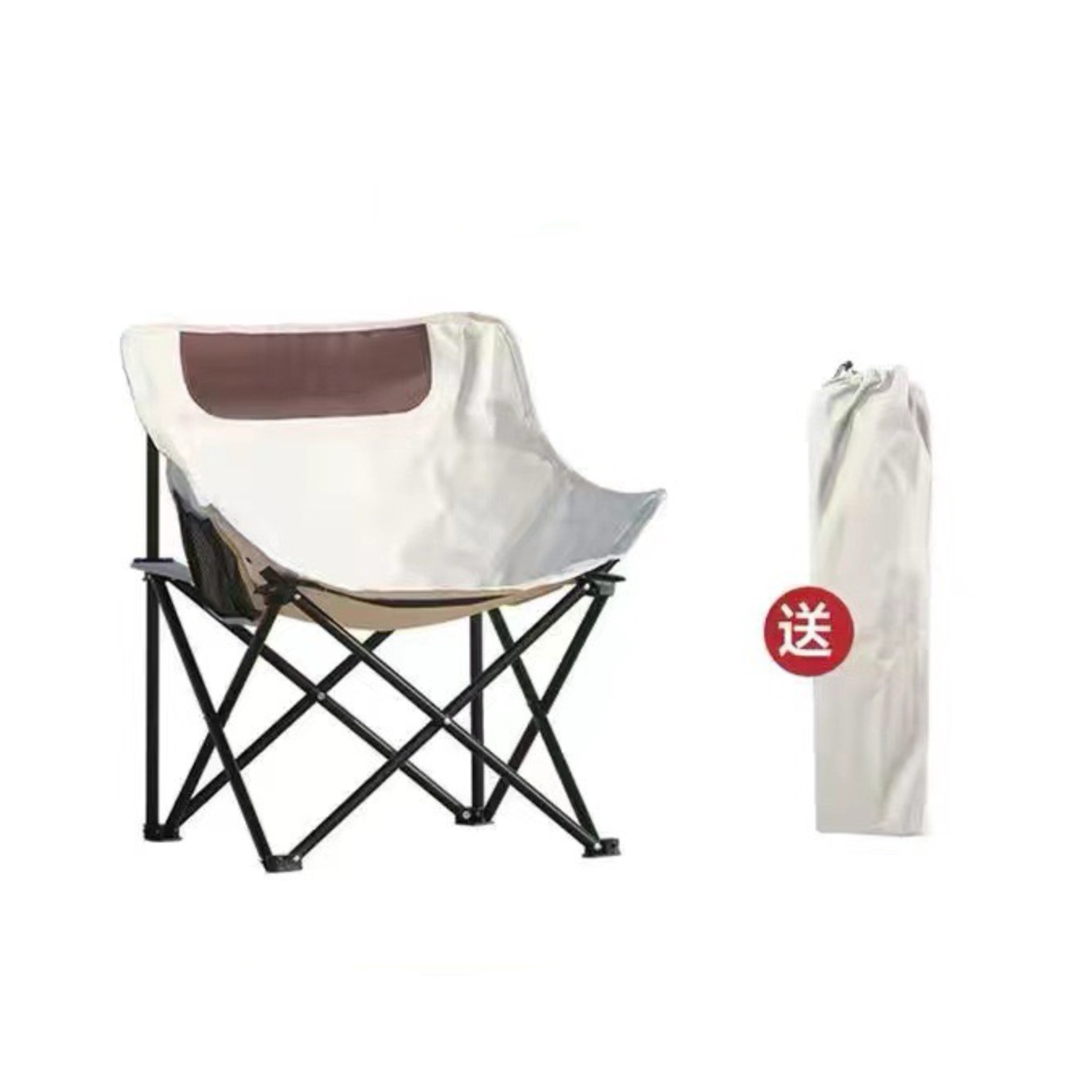 【客製】戶外露營月亮椅