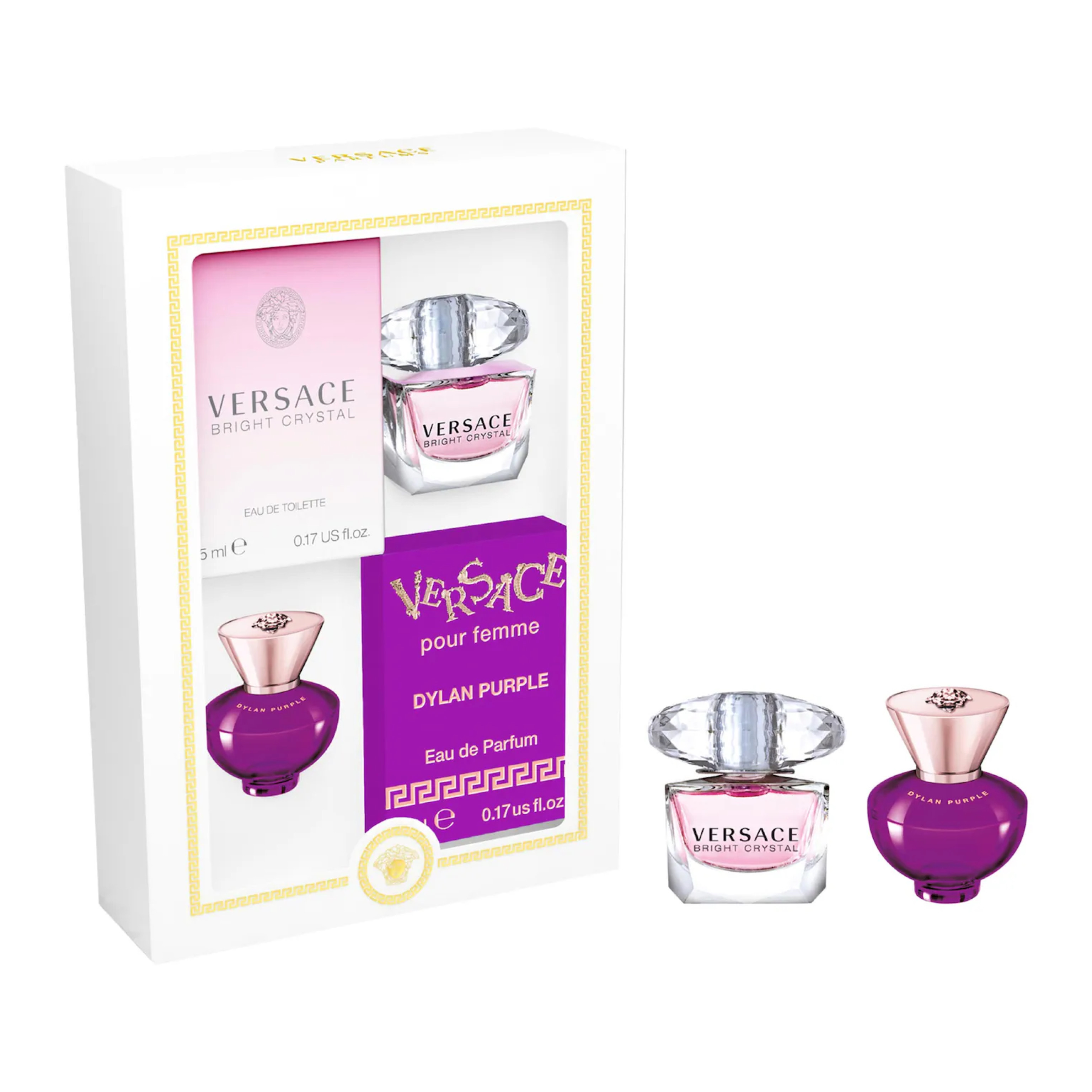 Versace - Mini Dylan Purple & Bright Crystal Perfume Set