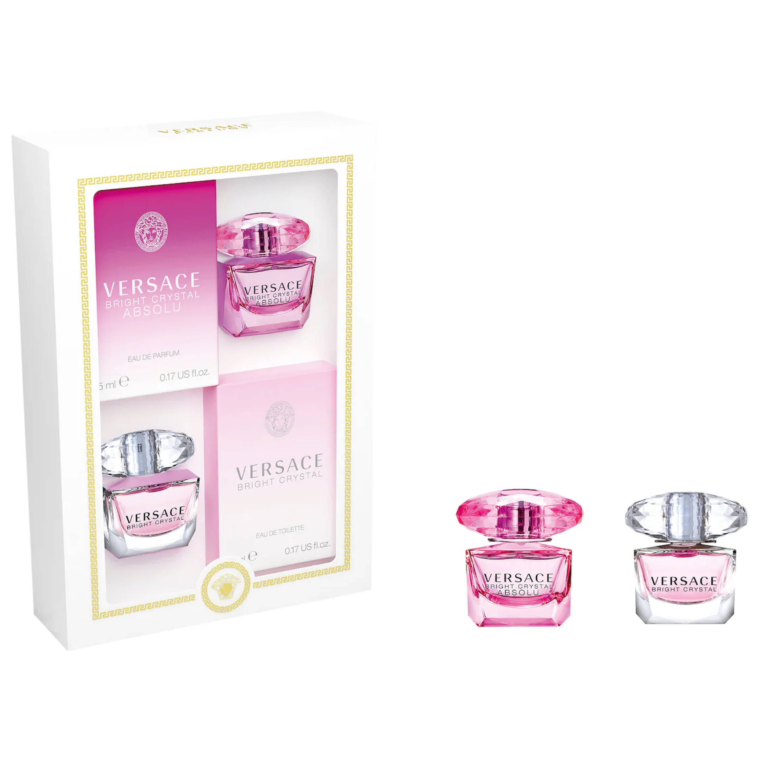 Versace - Mini Bright Crystal and Bright Crystal Absolu Set