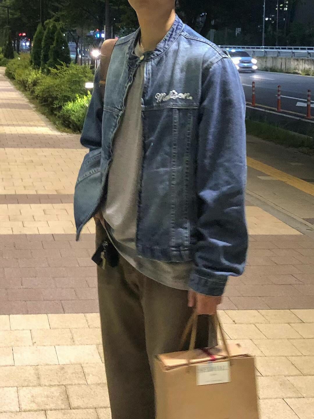 牛仔騎士短夾克 2color