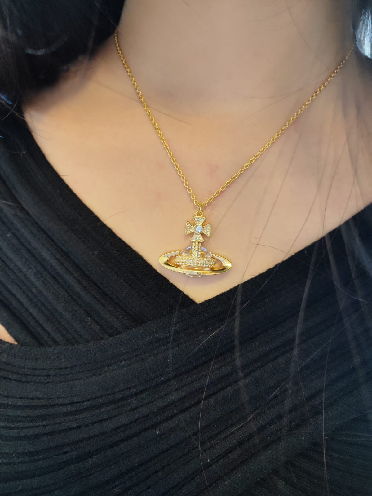 Vivienne Westwood Sorada透明星球頸鏈