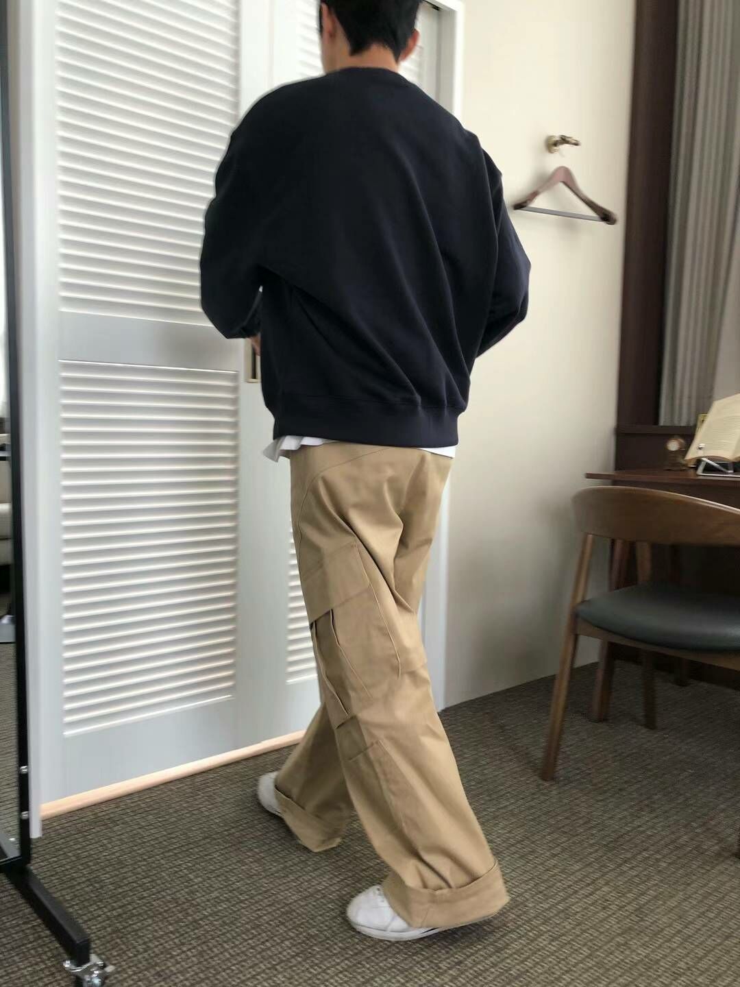 直筒工裝褲