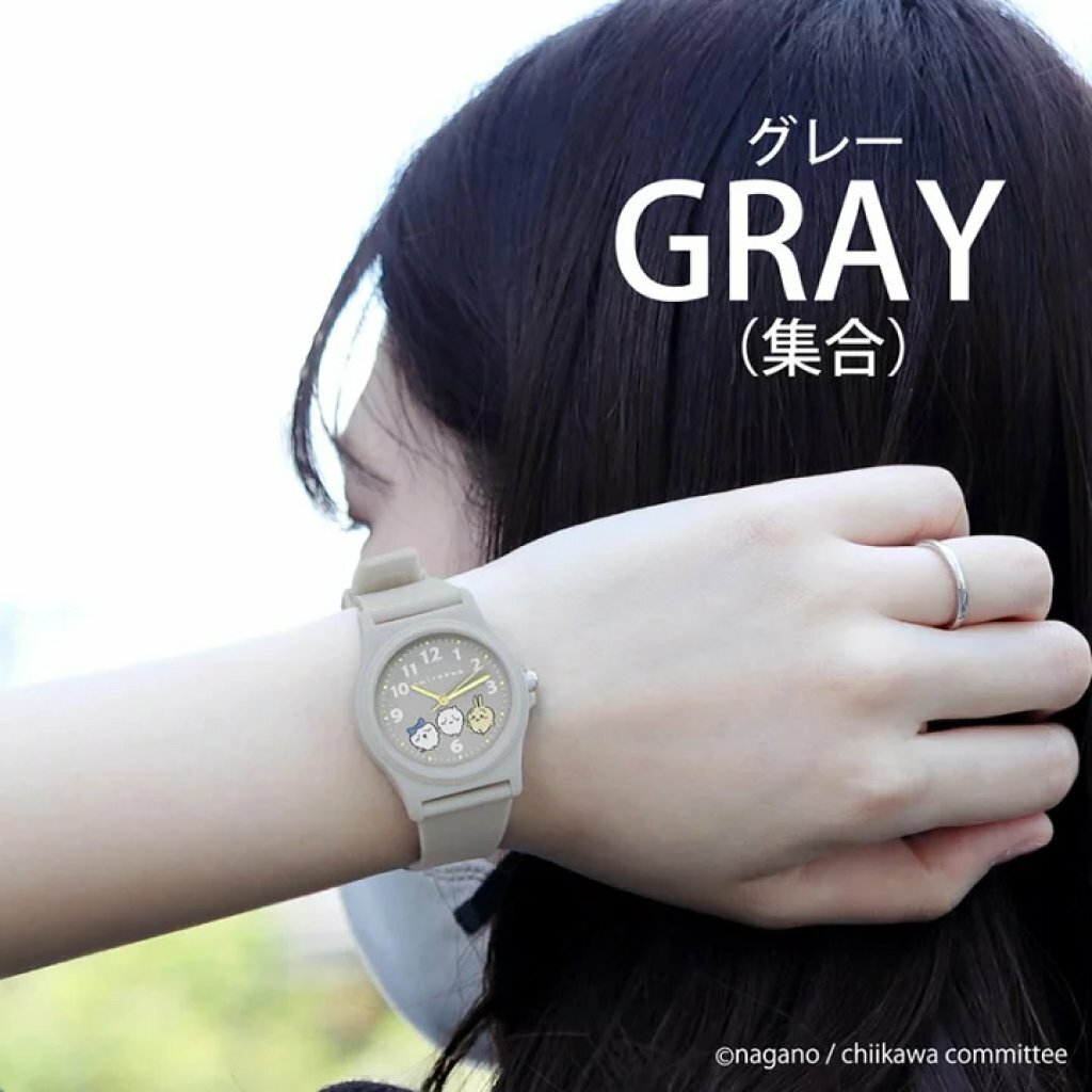 日本 Chiikawa 吉伊卡哇 膠帶手錶