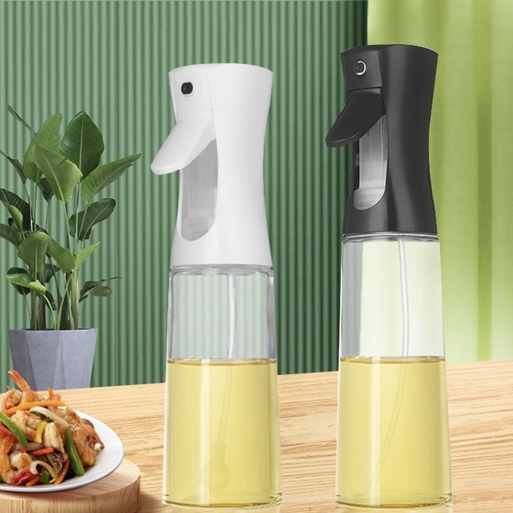 【客製】200ml廚房玻璃噴油瓶