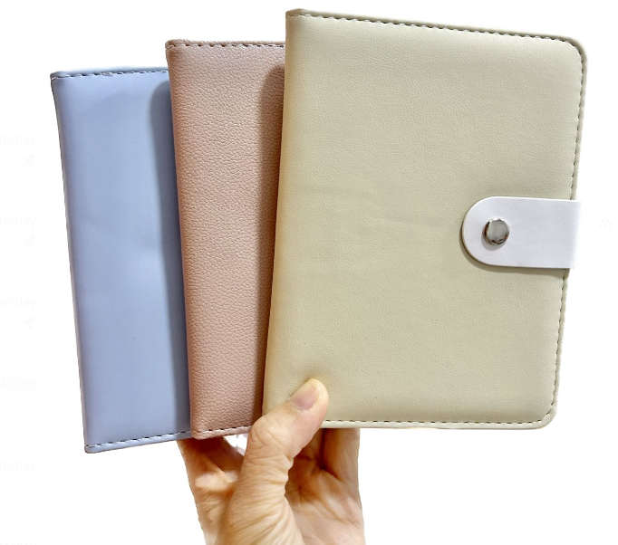 皮面线条笔记本（颜色随机）