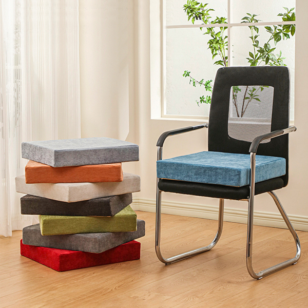 素色雪尼爾可客製坐墊