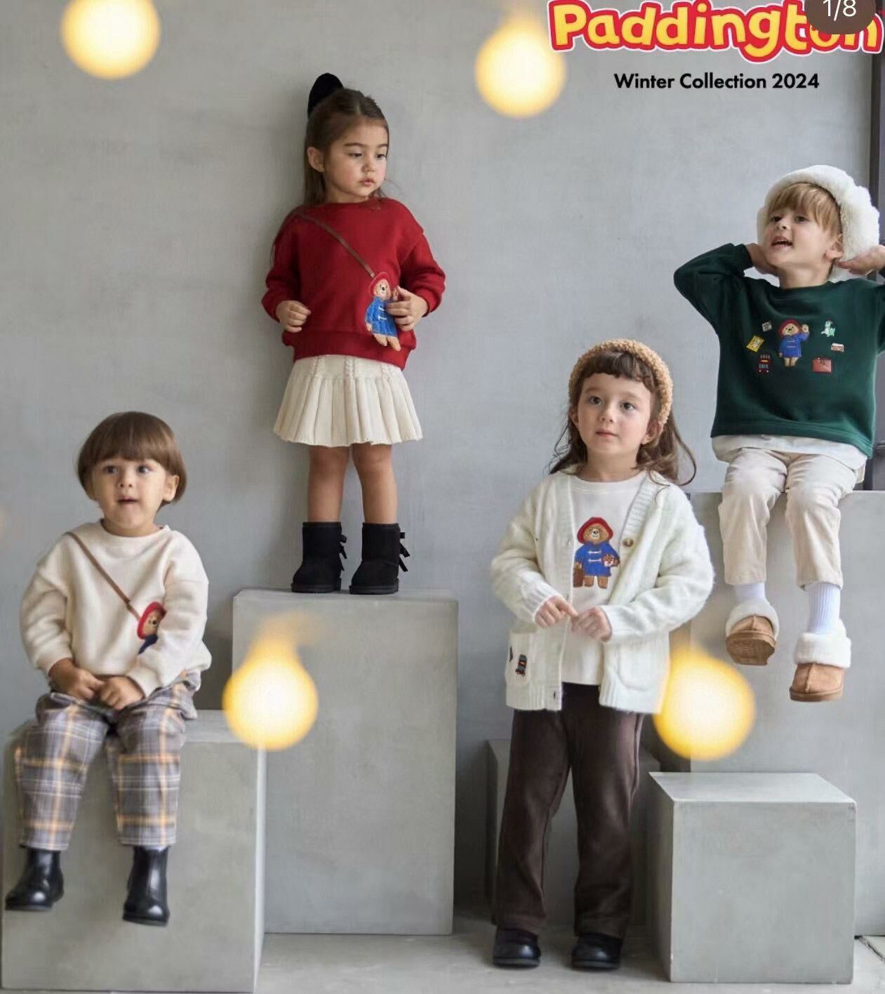 廠單 秋冬小熊系列