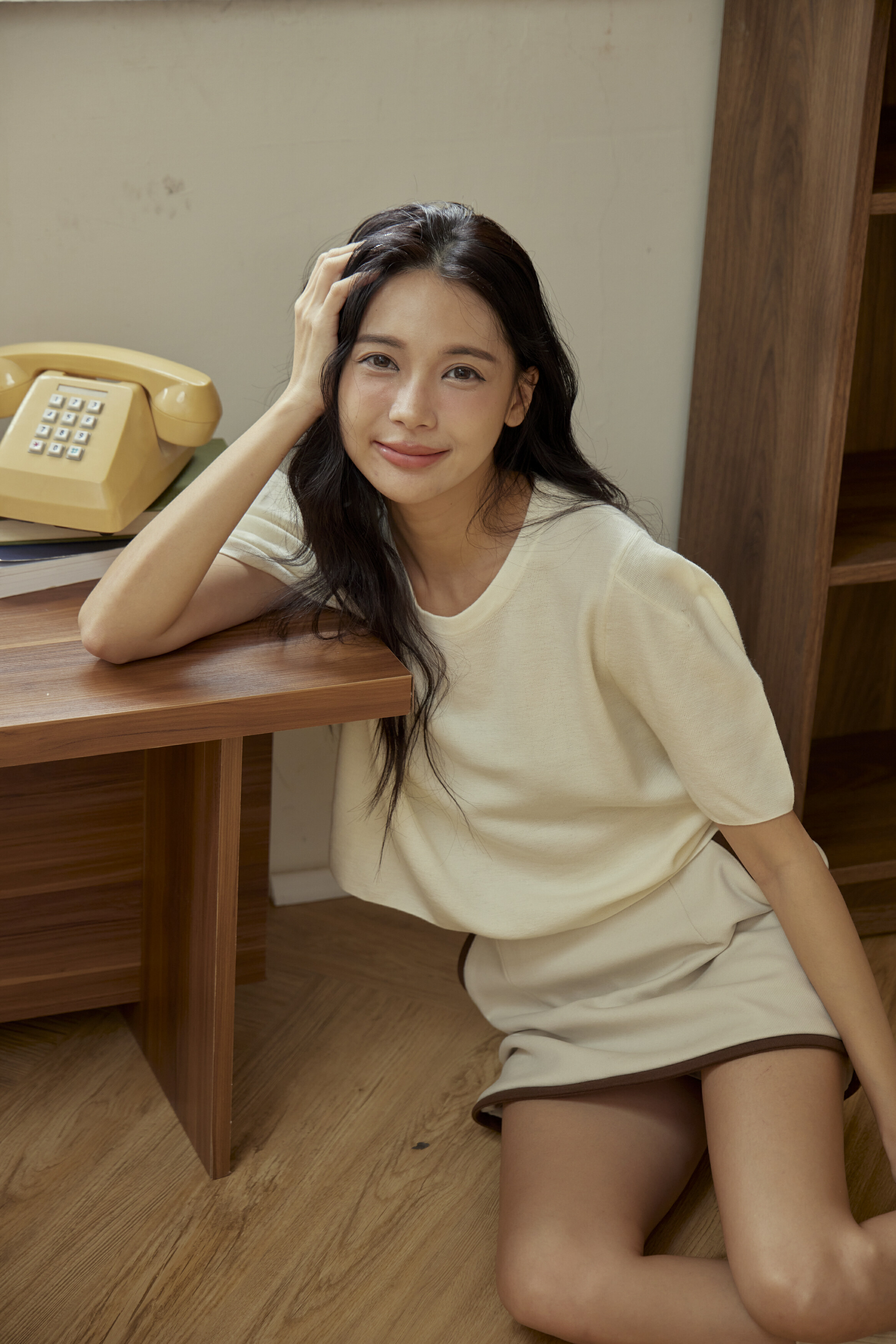 100%暖暖羊短針織上衣