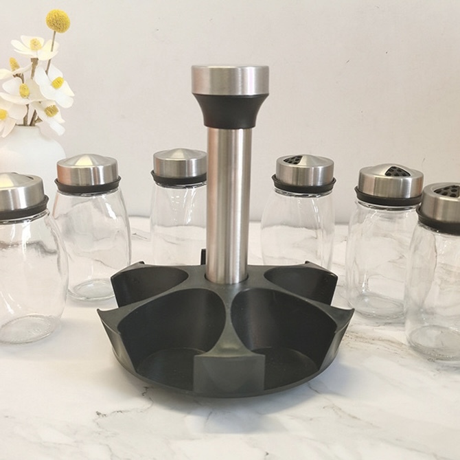 【客製】廚房調味瓶旋轉座