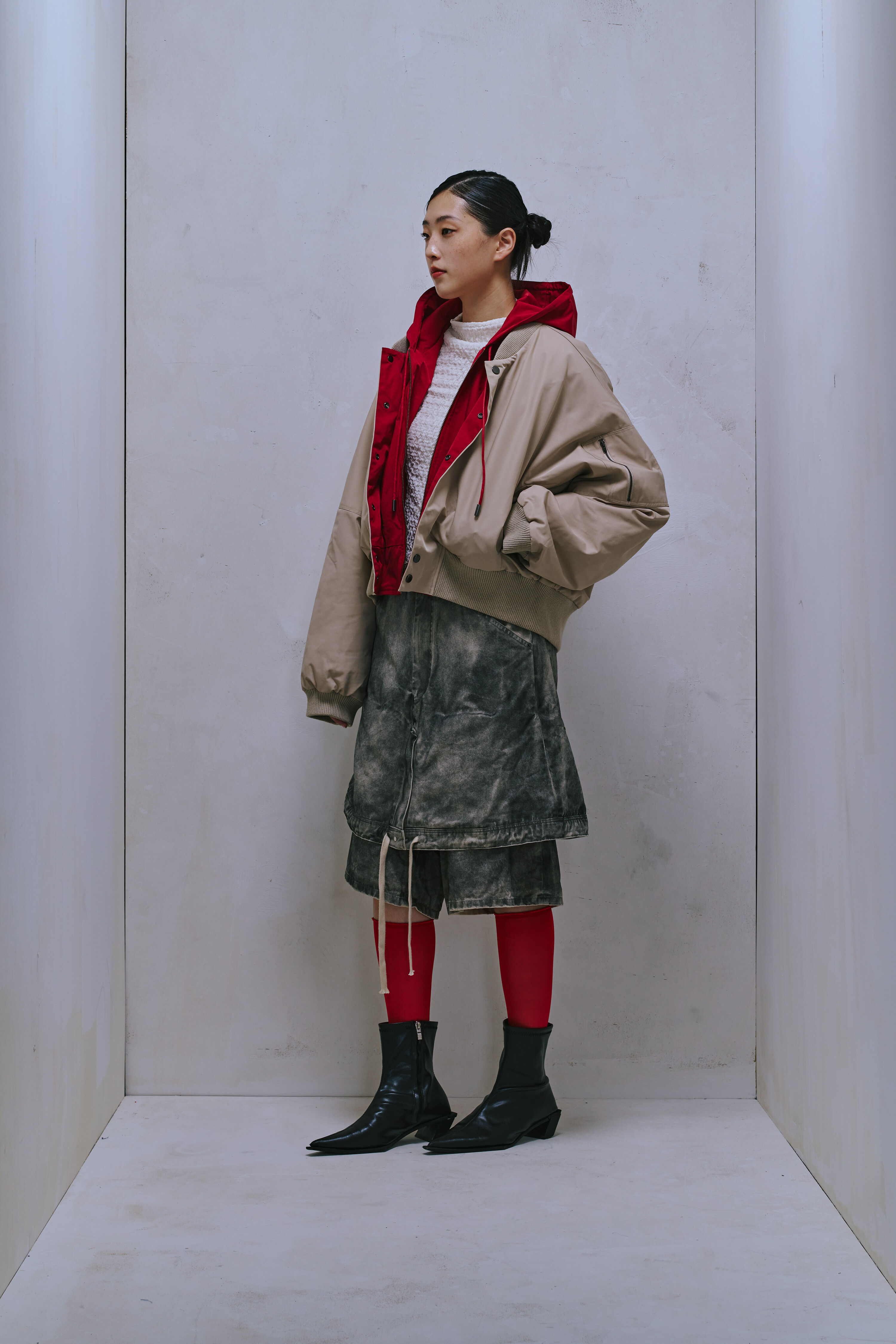 OVERSIZE “TWIN” BOMBER JACKET