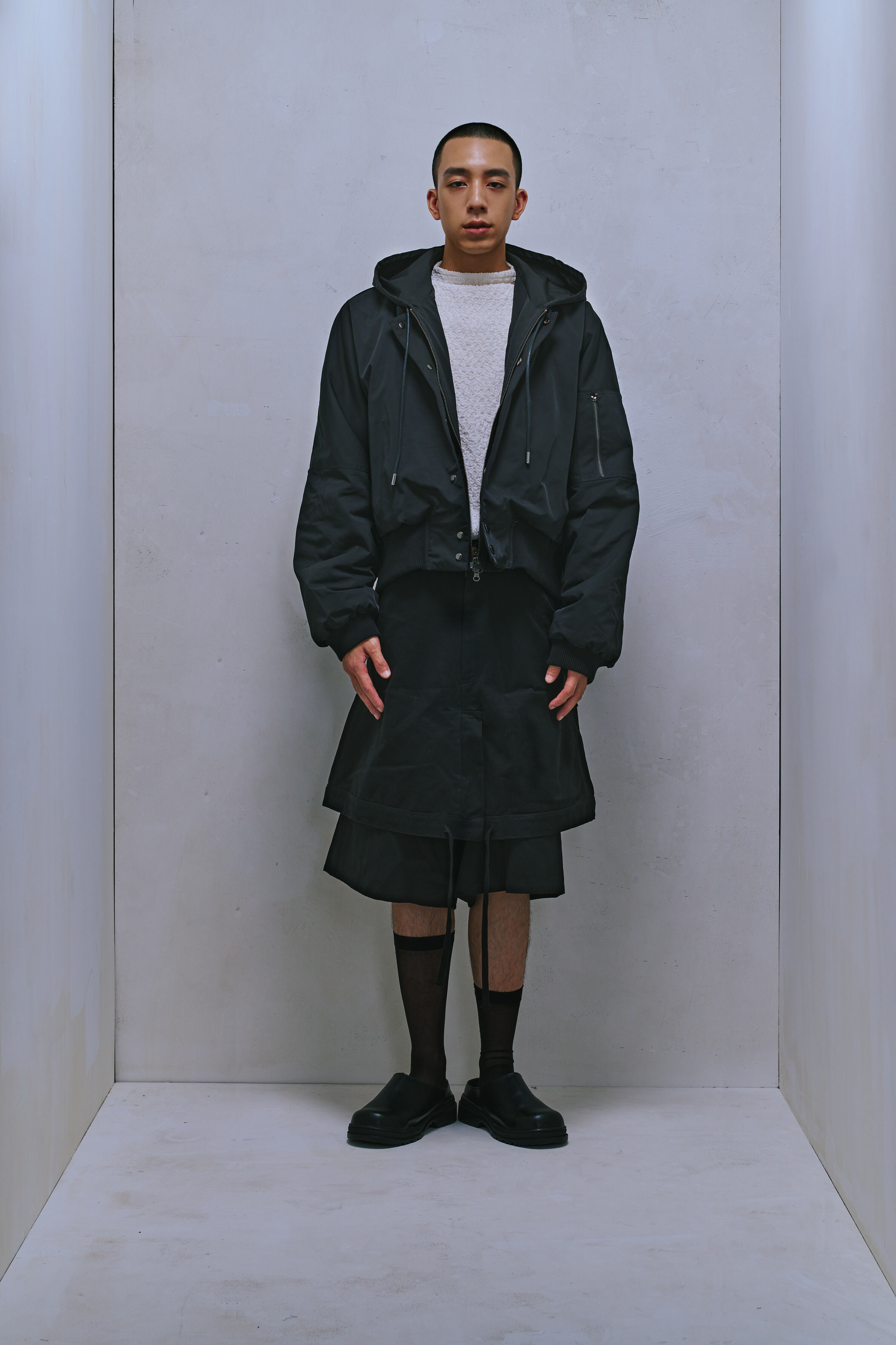 OVERSIZE “TWIN” BOMBER JACKET