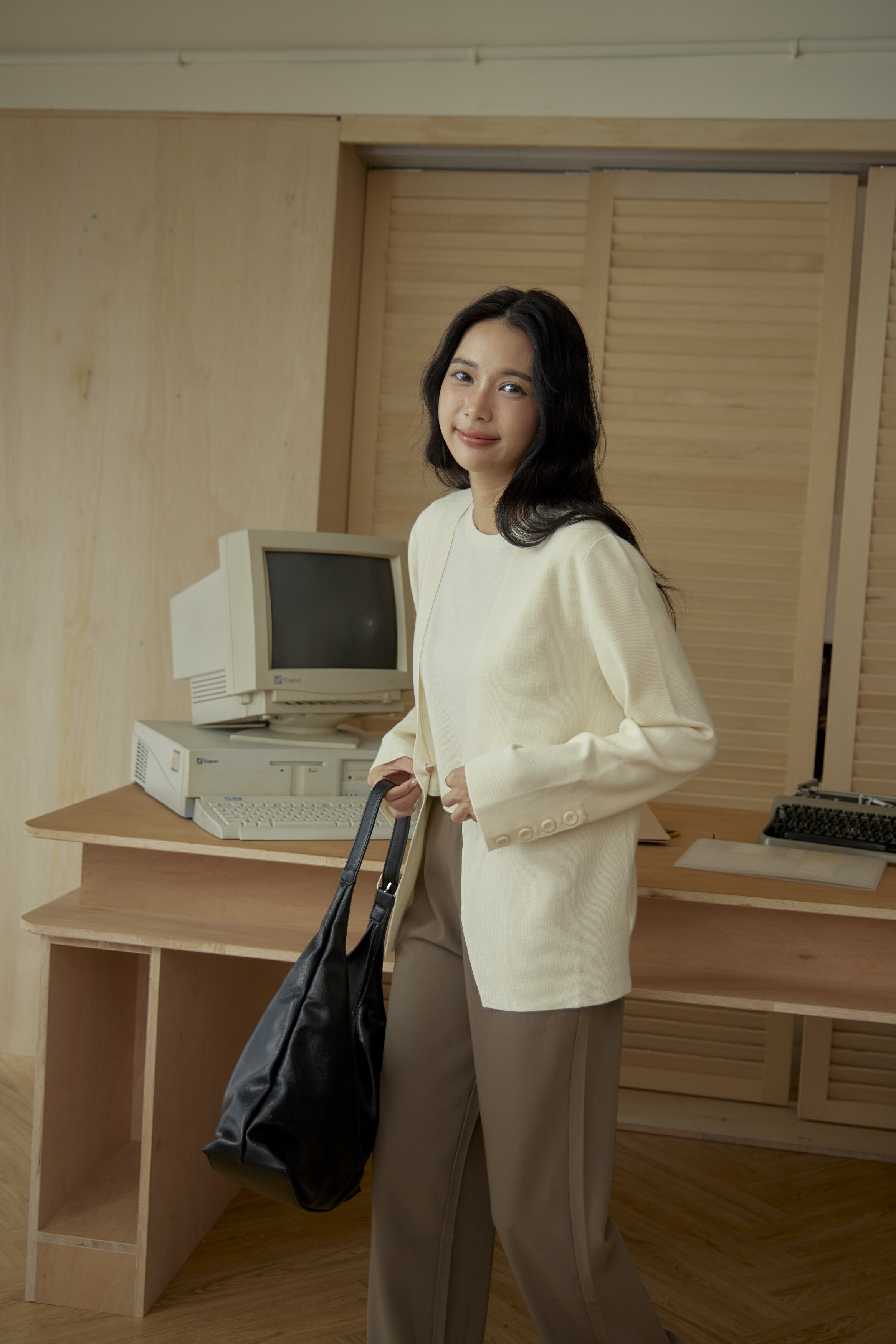 100%暖暖羊系列-西裝外套