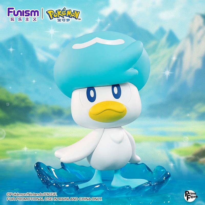 現貨 玩樂主義 Funism Pokemon 精靈寶可夢 Prime Figure 寶可夢系列手辦 潤水鴨