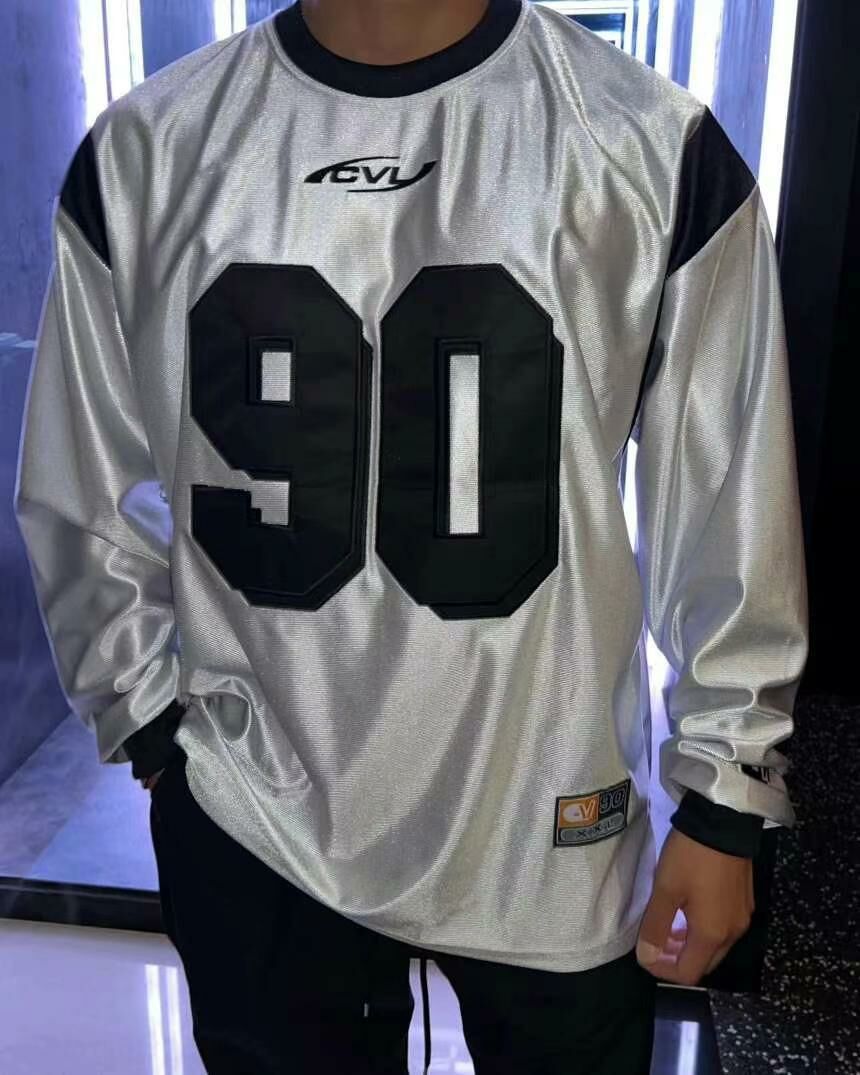 OverSize數字圖案長袖衫 COVILL-049T