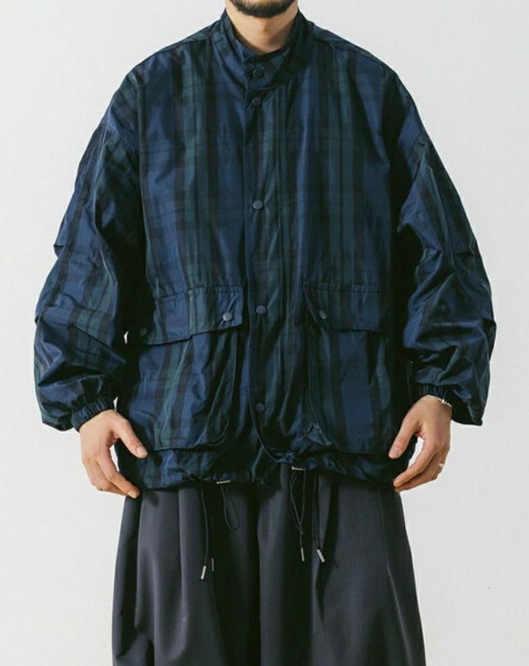 格仔企領拉鍊外套 COSTES-019JK