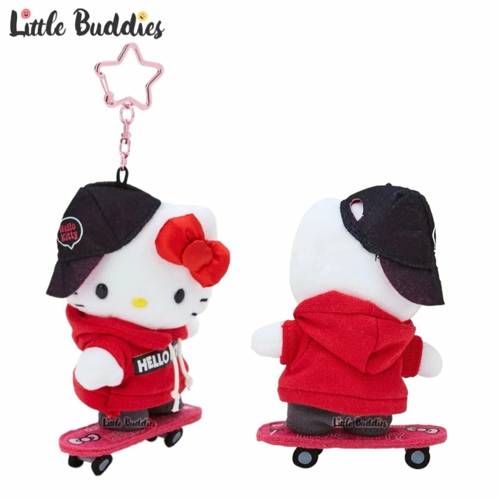 日本 Sanrio 滑板系列 - 公仔匙扣