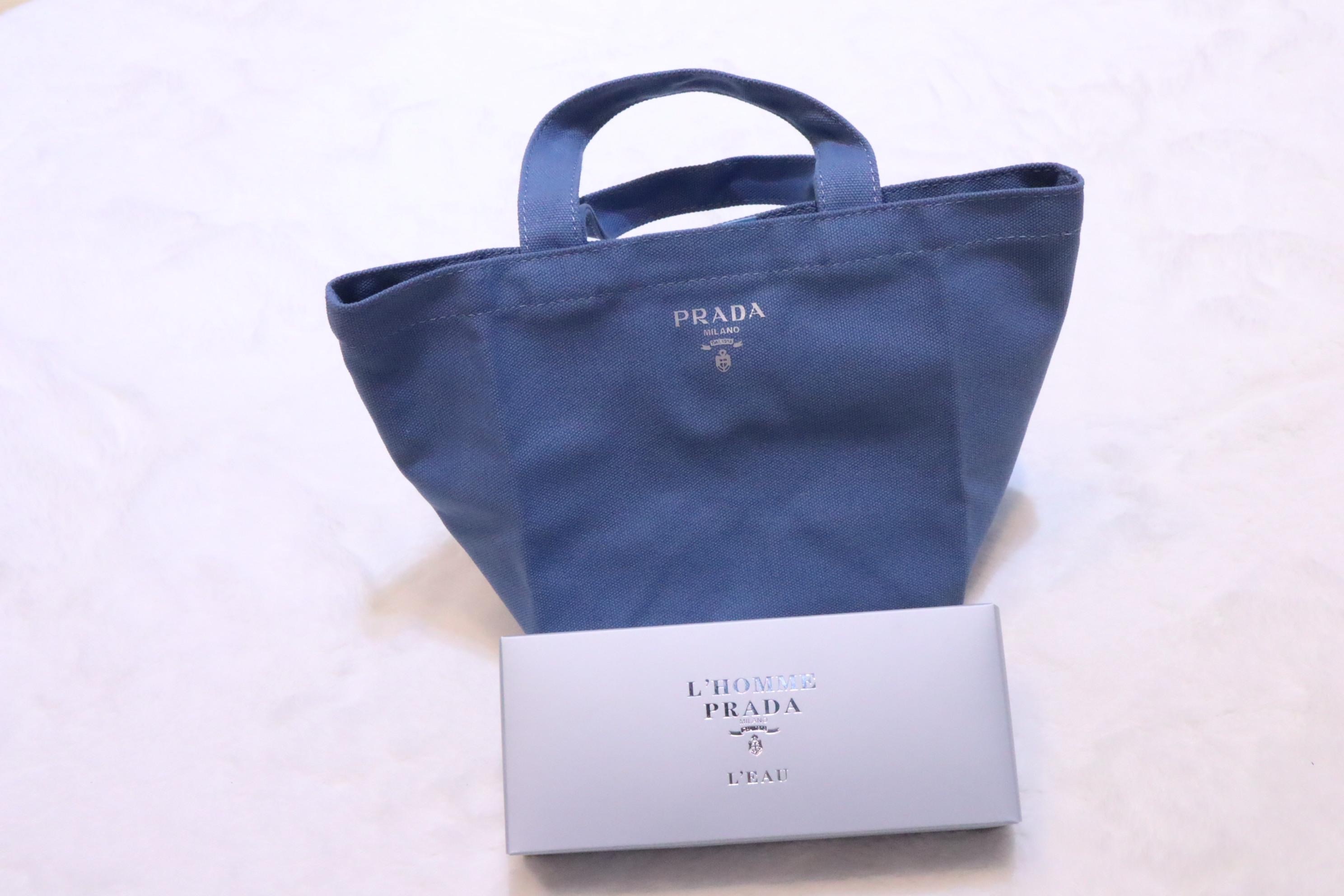 Prada 飯袋包🖤💙 （黑色/藍色）