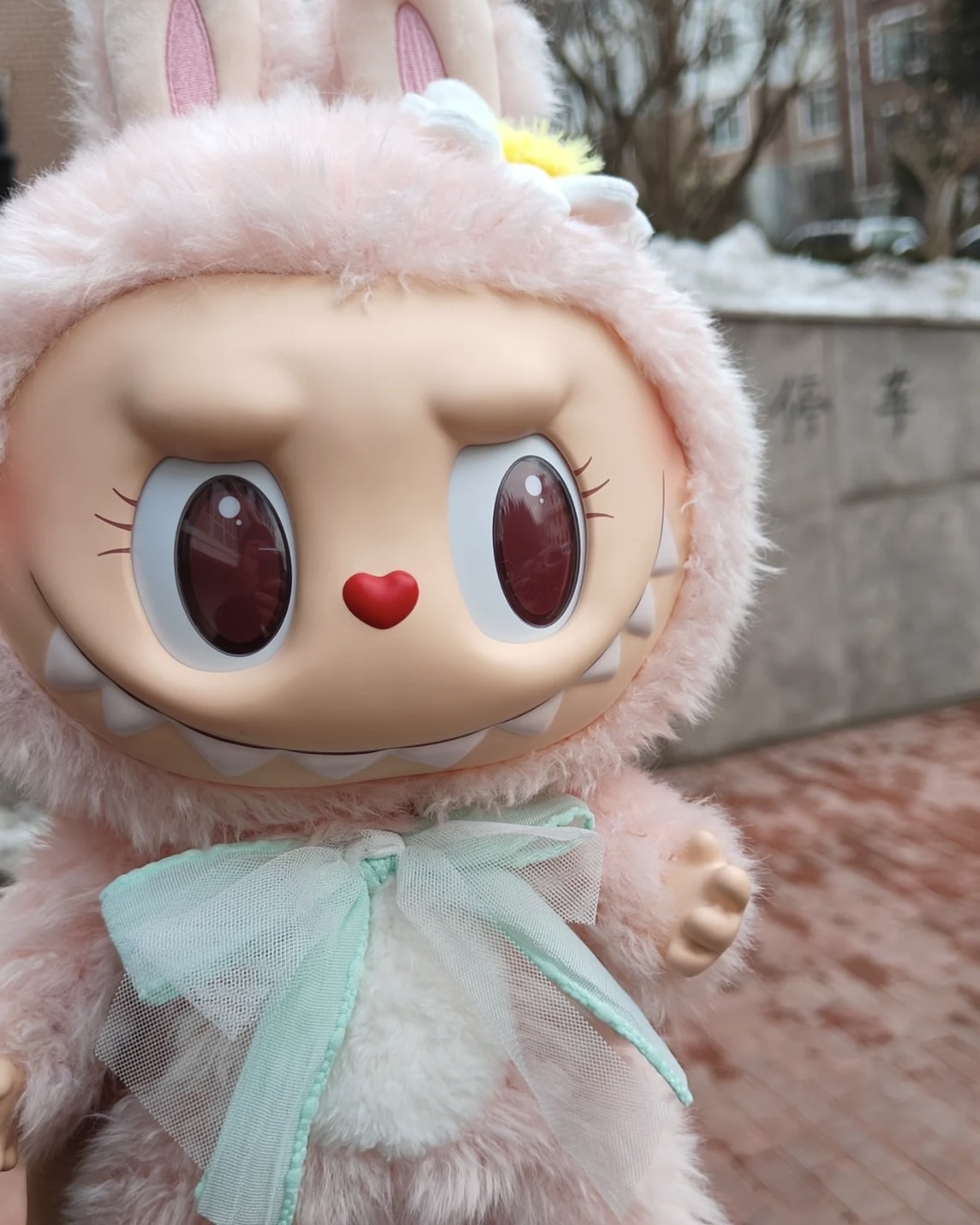 <官方正版>Mokoko 城市樂園限定 甜心系列 搪膠 毛絨 公仔 大娃 POPMART 泡泡瑪特