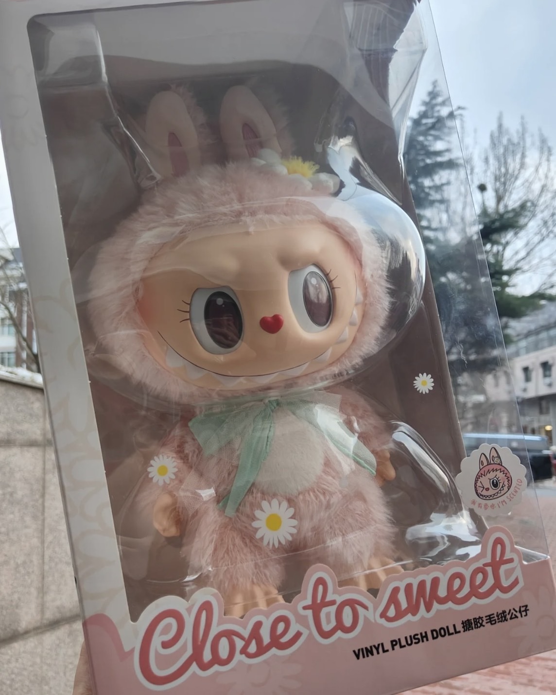 <官方正版>Mokoko 城市樂園限定 甜心系列 搪膠 毛絨 公仔 大娃 POPMART 泡泡瑪特