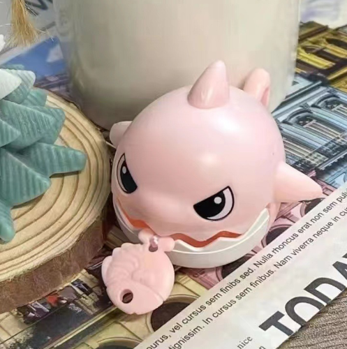 清货 拉线咬牙鲨鱼钥匙扣