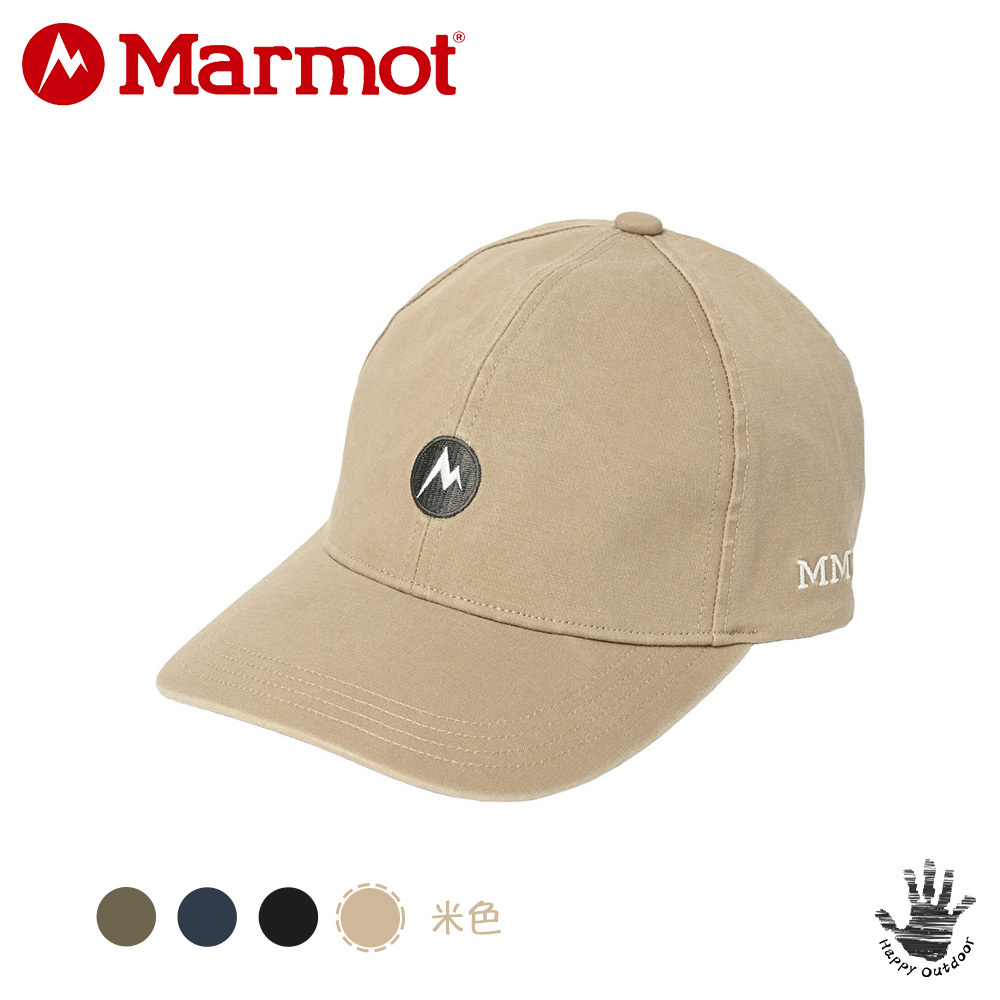 Marmot Mountain Logo Cap 防曬棒球帽 TSAUE201 (4色) [HappyOutdoor]