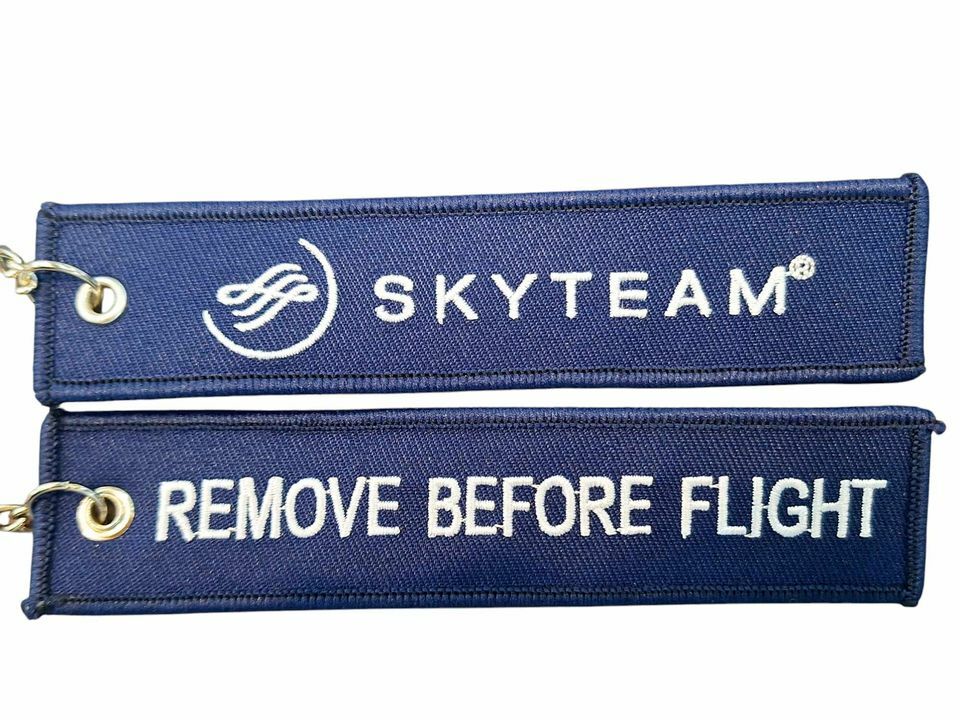 SKYTEAM 天合聯盟 飛行前拆除鑰匙圈