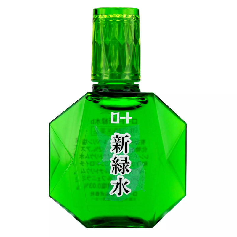 日本 樂敦 Rohto 新綠水 b 13mL｜清爽型日常眼部保養・舒緩乾澀疲勞・支持眼部清潔調理