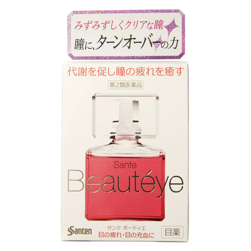 日本 參天 Beautéye 玫瑰眼藥水 12ml｜B12 明亮保濕・舒緩眼部疲勞・提升眼眸清晰度