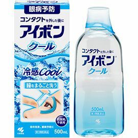 日本 小林製藥 冰涼洗眼液 500ml｜清涼款・眼部清潔・舒緩用眼疲勞
