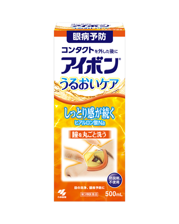 日本 小林製藥 滋潤洗眼液 500ml｜眼部清潔・高保濕護理・緩解乾澀不適