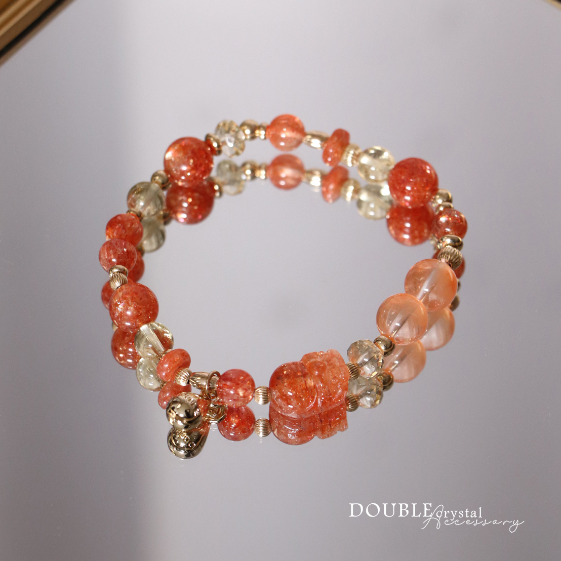 熱銷數百條 招財首選 ＜貔貅款＞日的指引：金太陽．紅兔毛．黃水晶