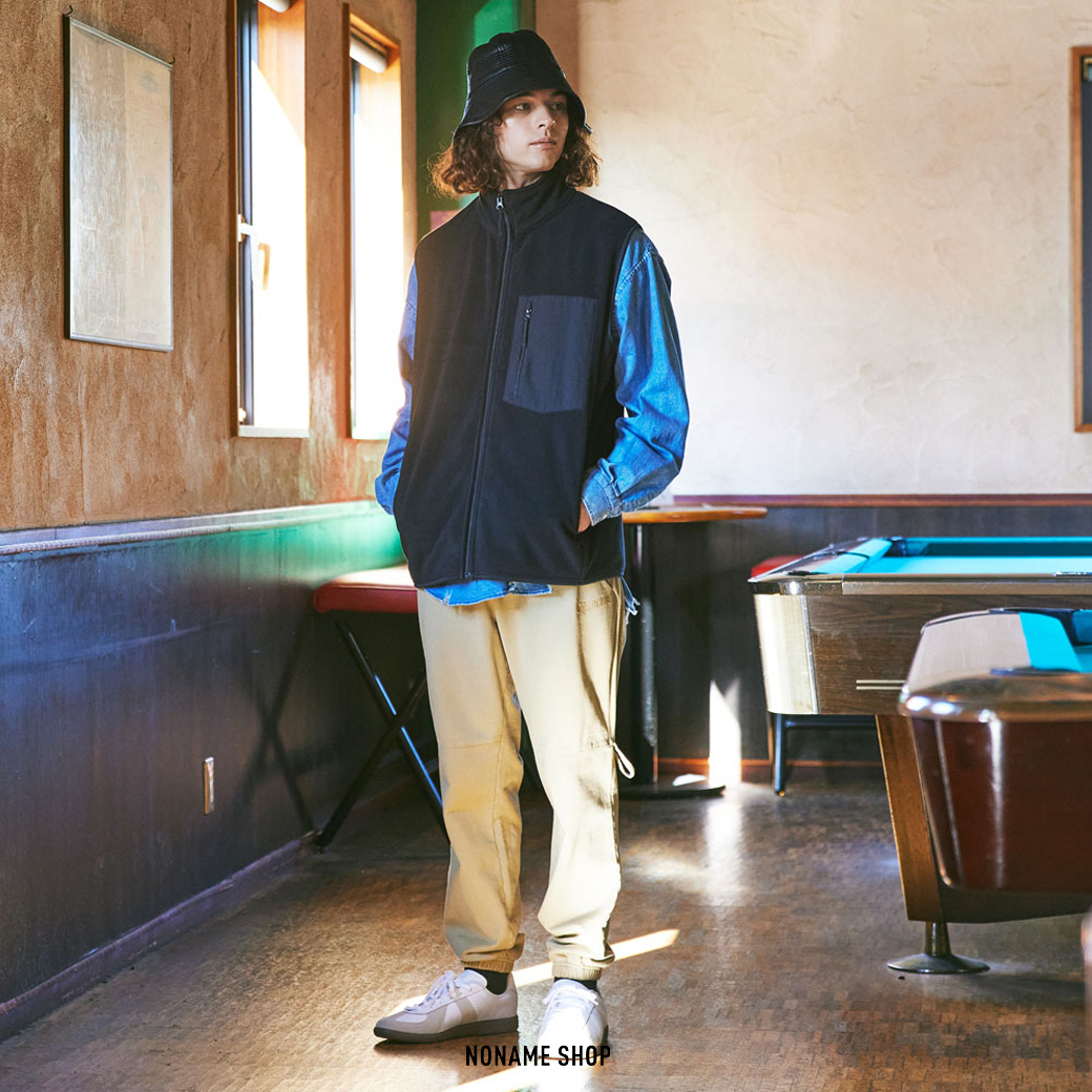 UNITED ATHLE UA 7098 超細 搖粒絨 拉鍊 背心 保暖 兩色 (男款)