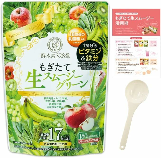 日本 生酵素膳食纖維乳酸菌冰沙粉 日常營養補充 180g