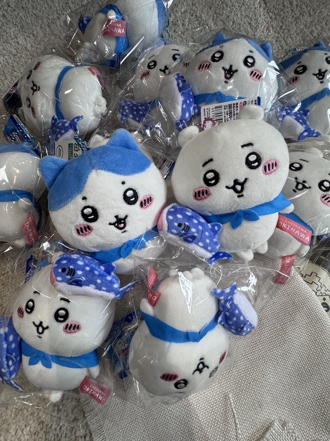 【現貨】Chiikawa 吉伊卡哇 沖繩限定 吊飾 娃娃 鑰匙圈 吉伊 小八