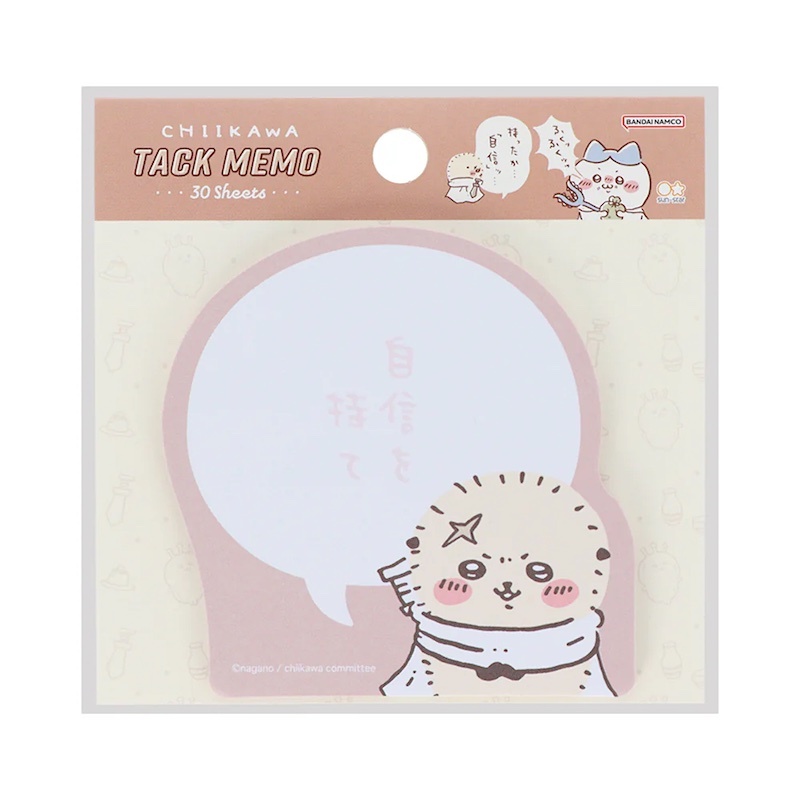 Sun-star Chiikawa Sticky Note－Rakko Be Confident (Japanese Stationery Brand)