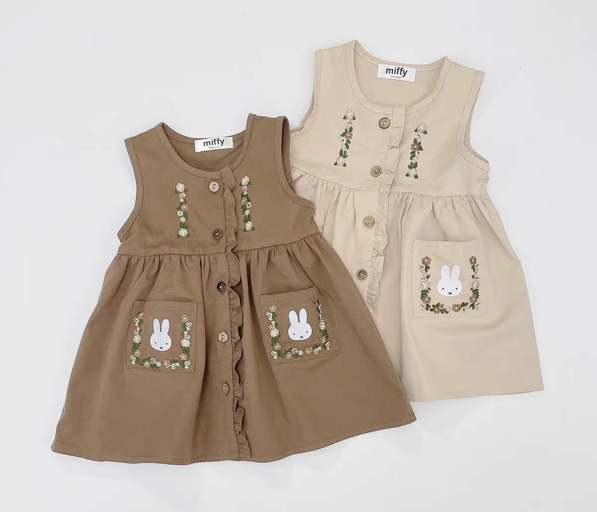 miffy美拉德色系連衣裙