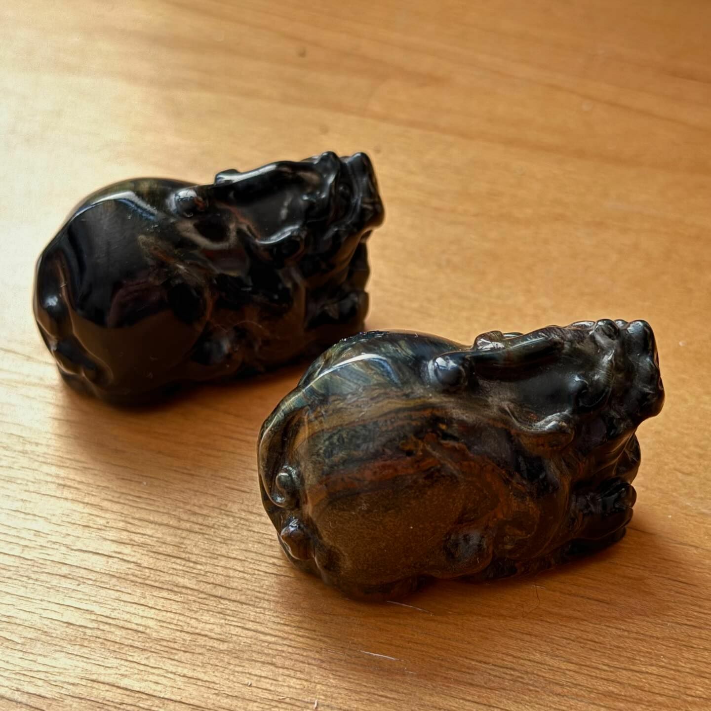 [原石] 藍彼得石 貔貅 小擺件