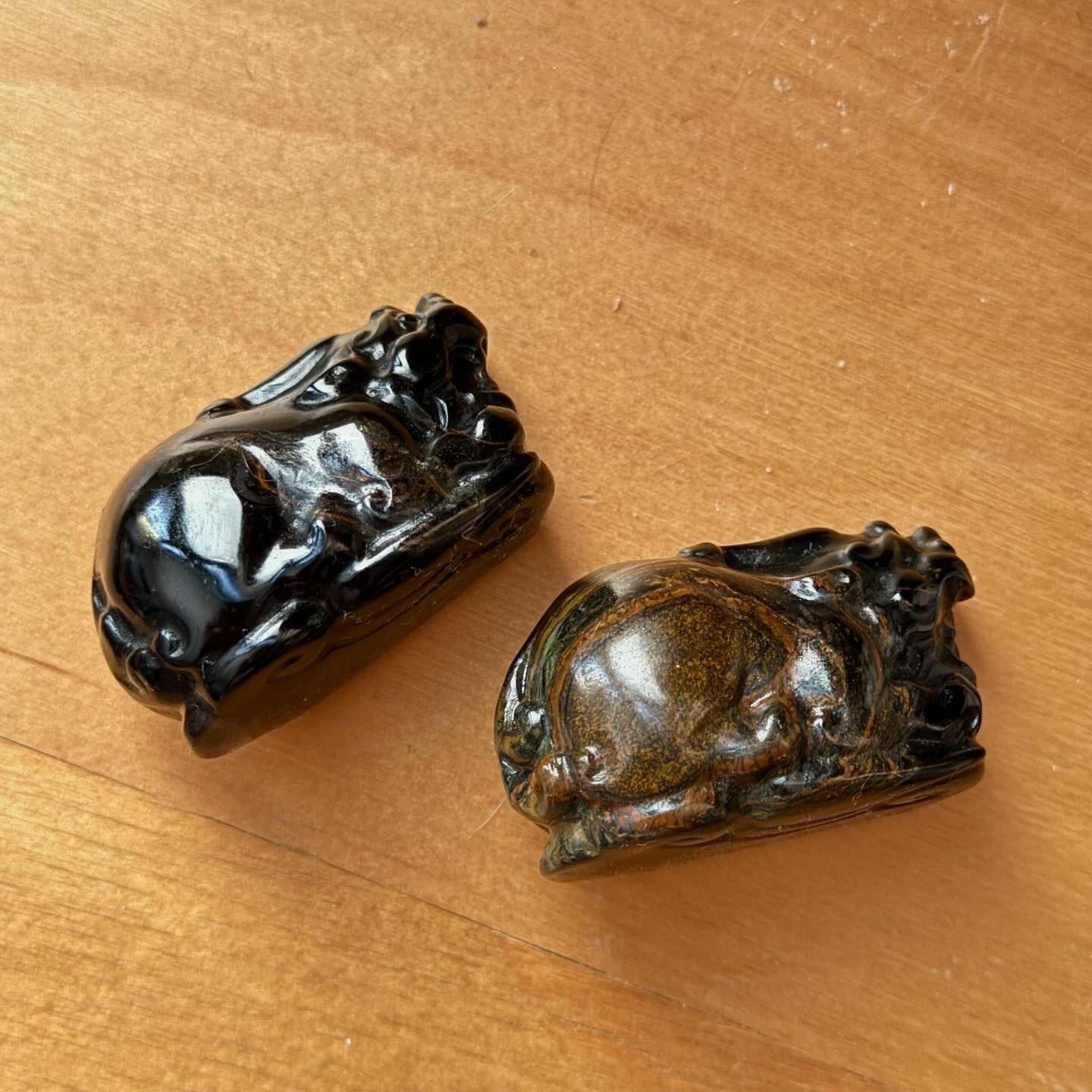 [原石] 藍彼得石 貔貅 小擺件