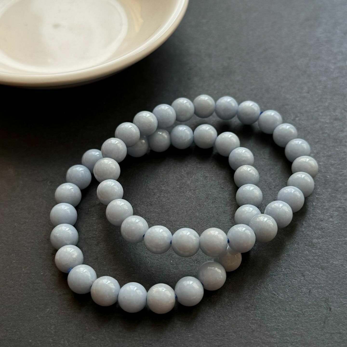 [原石] 天使石 水晶手串