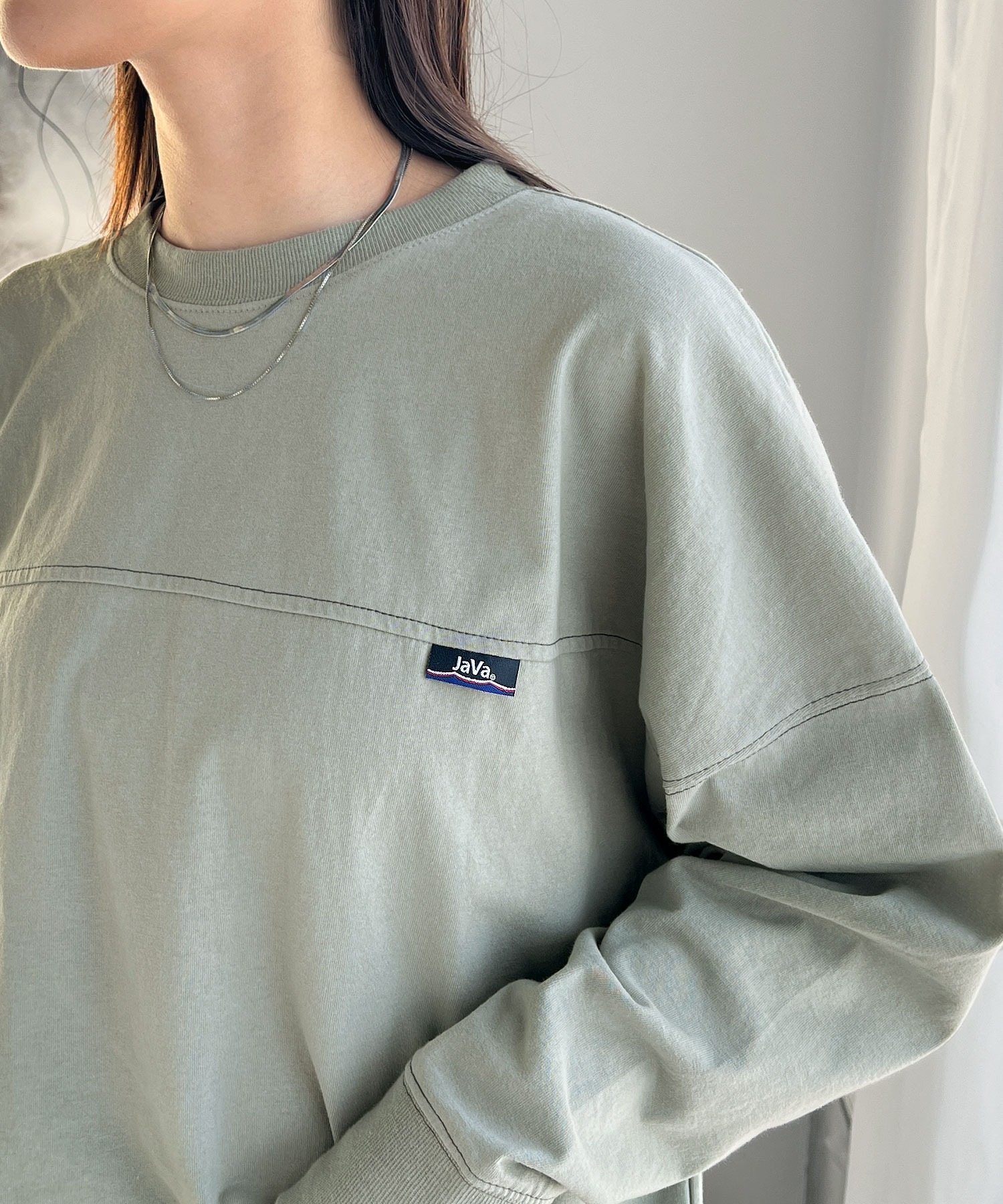 🇯🇵 日系品牌 JAVA 拼接 素T 長袖 薄長袖 足球長袖 男女 / 現貨