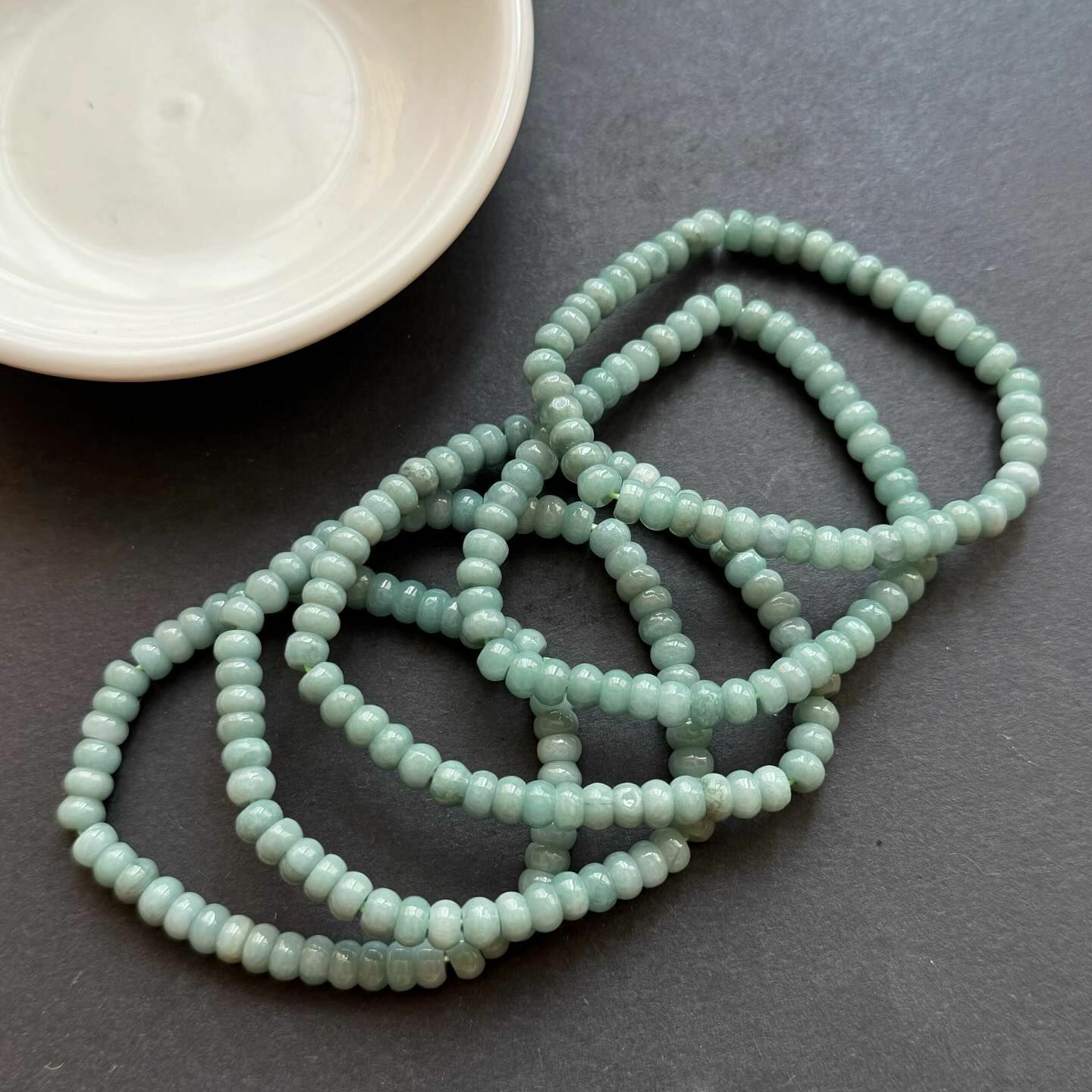 [原石] 天然翡翠 水晶手串