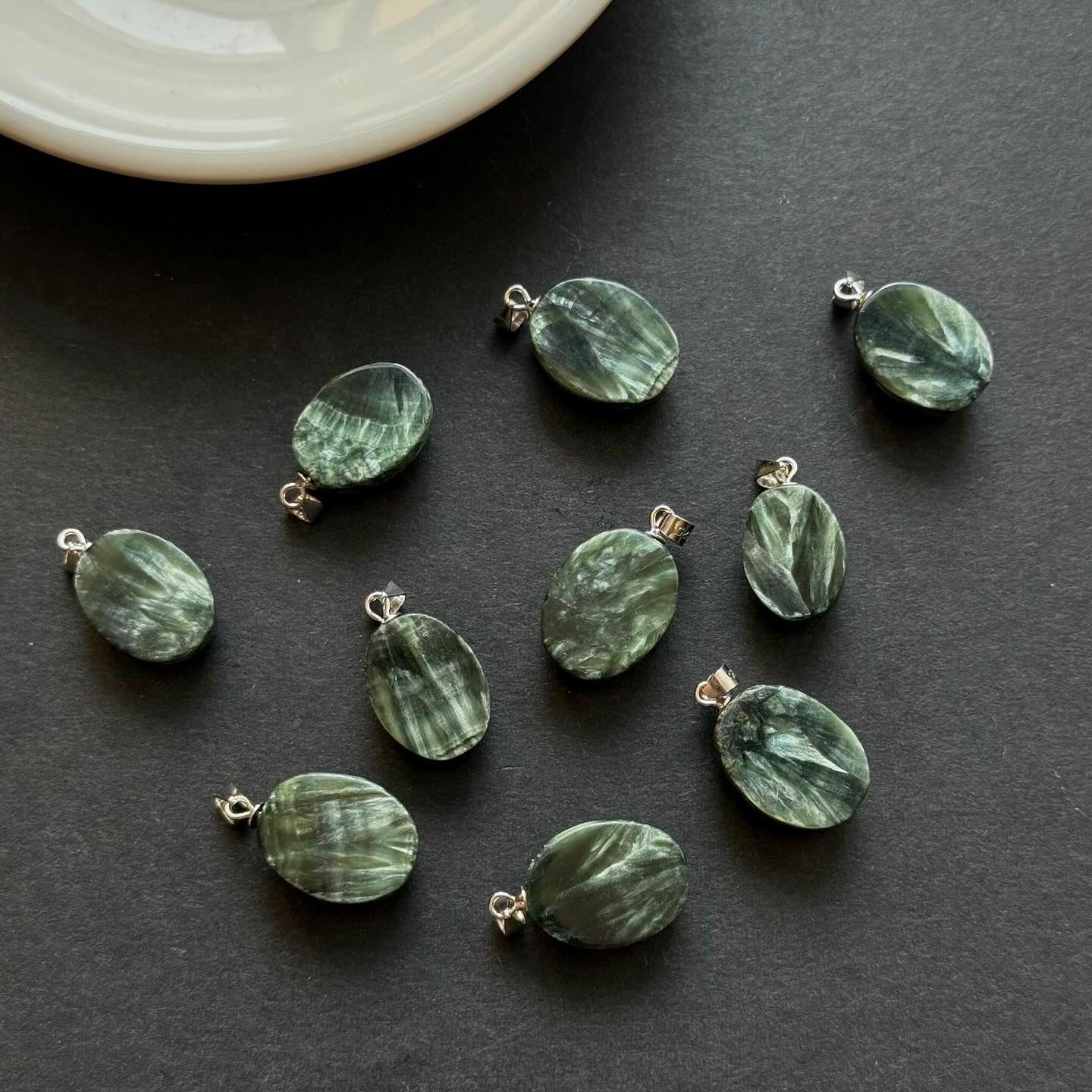 [原石] 綠龍晶 水晶項鍊吊墜