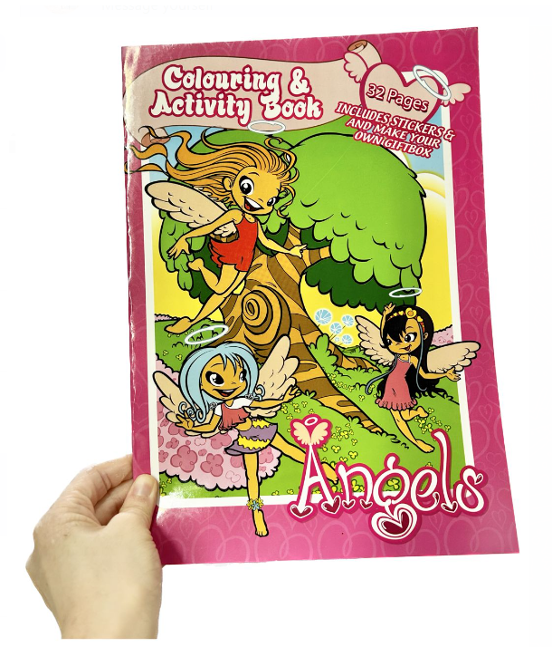 Colouring Book Angels