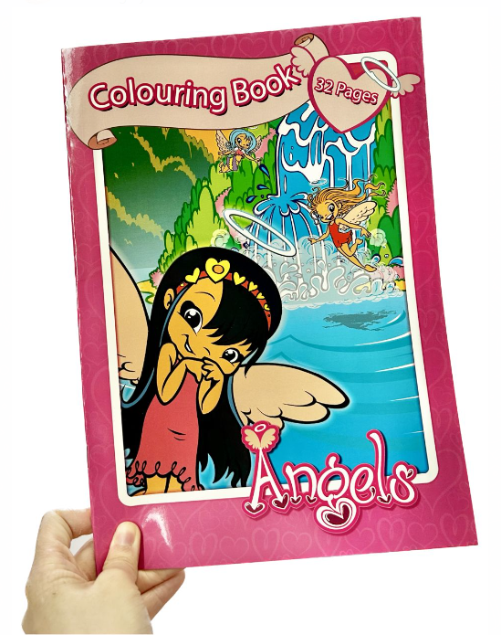 Colouring Book Angels