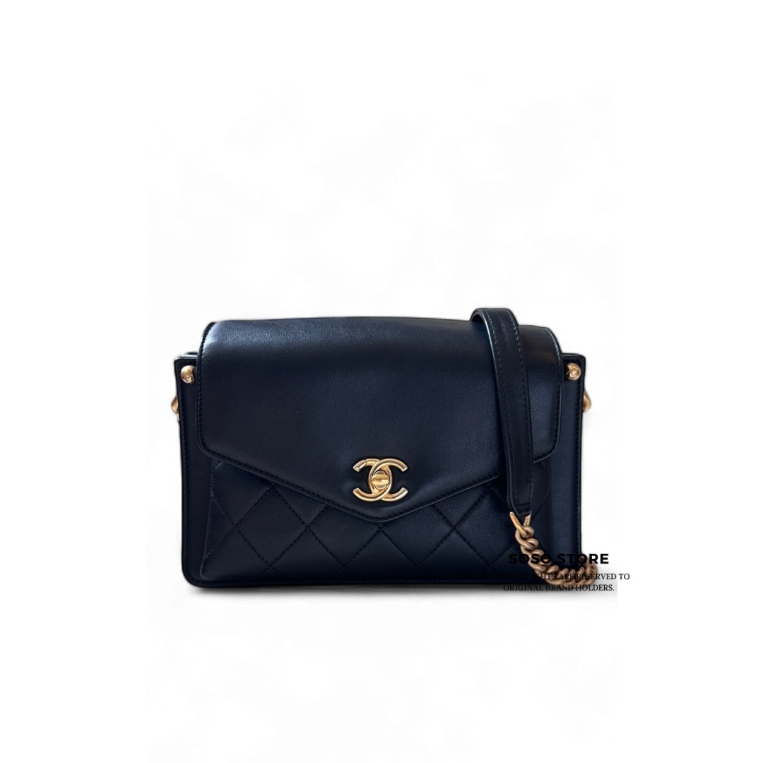 Chanel Seasonal Flap Bag - Black / Ghw