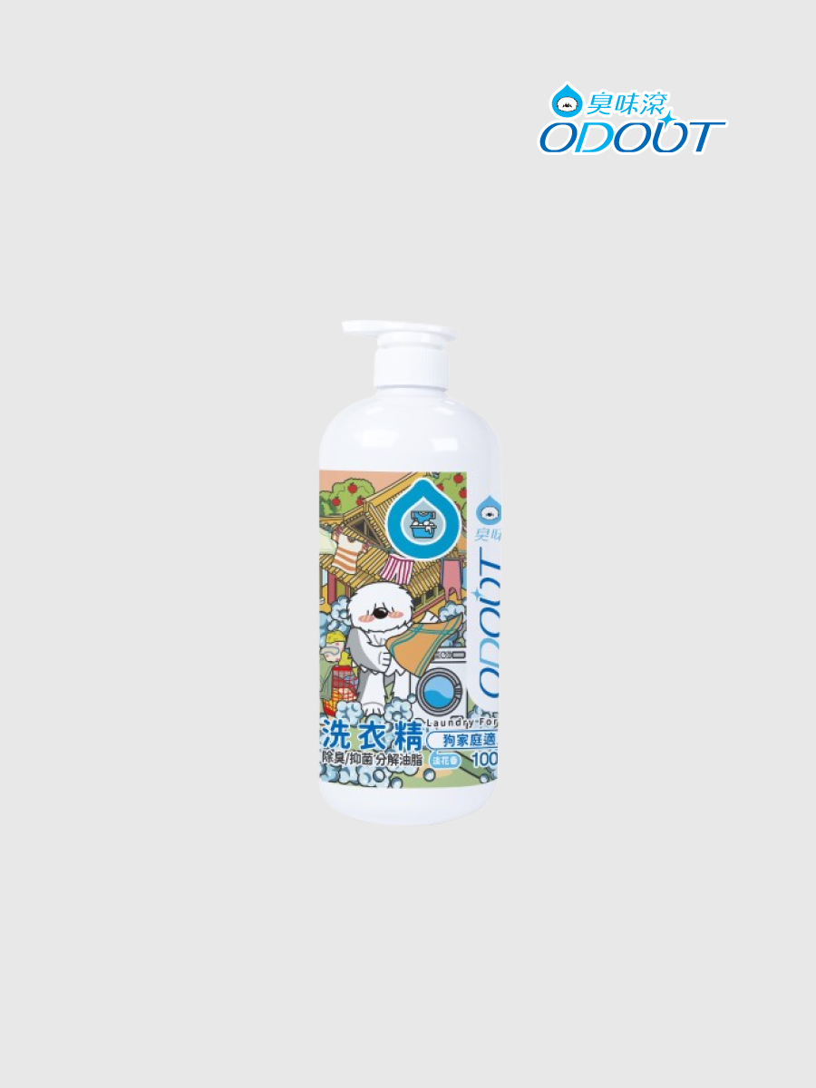 【臭味滾】狗用｜洗衣精 1000ml