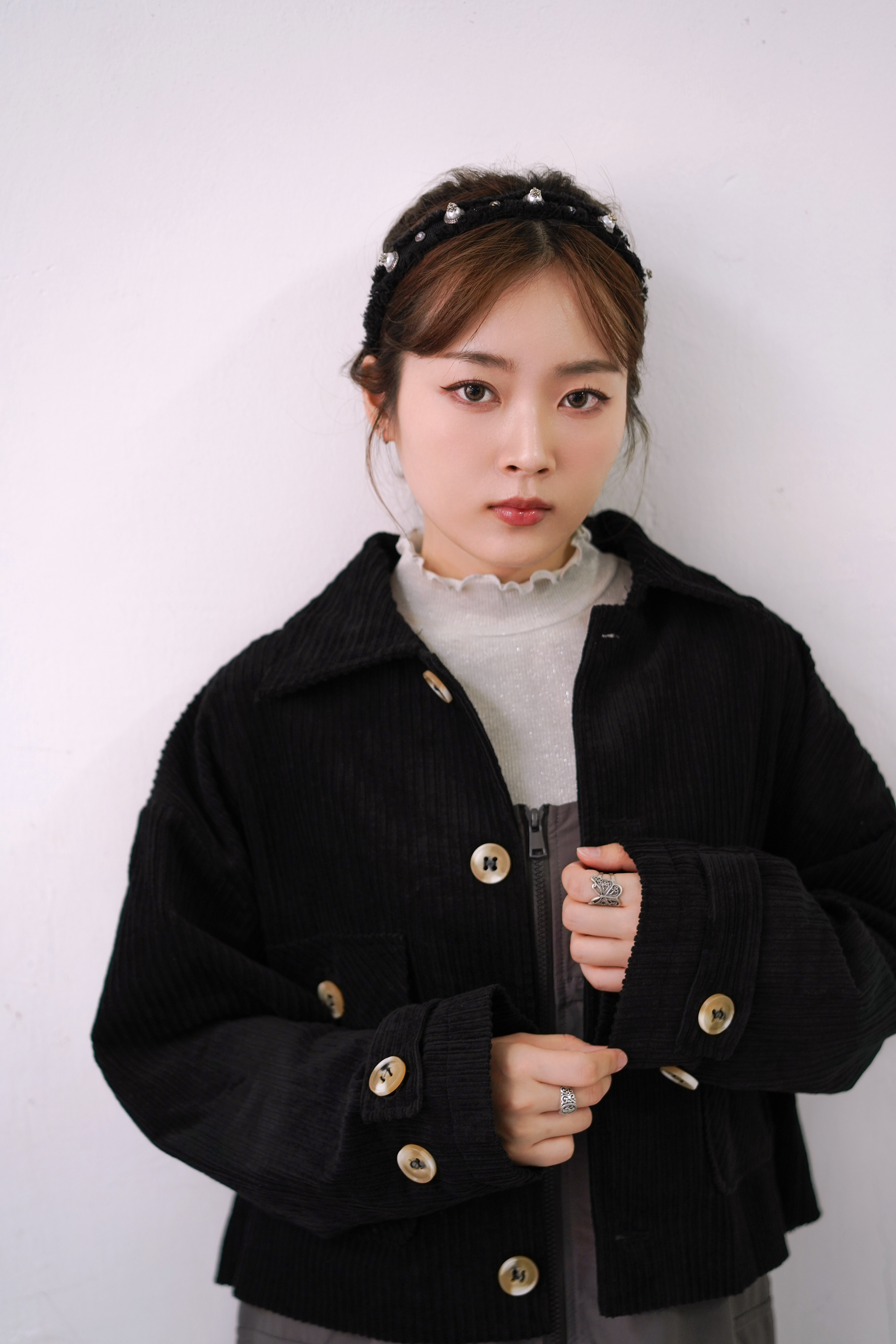 8866｜冬天必備！闊身燈芯絨外套