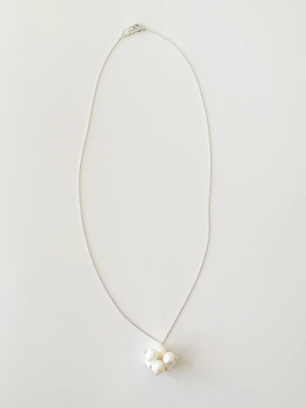 Clover Pearl Drop Silver｜LESIS